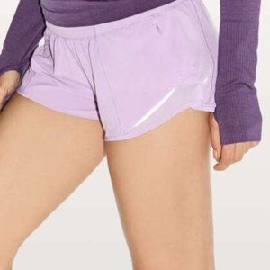 Lululemon Light Purple/Pink Hotty Hot Shorts!!! Size 8